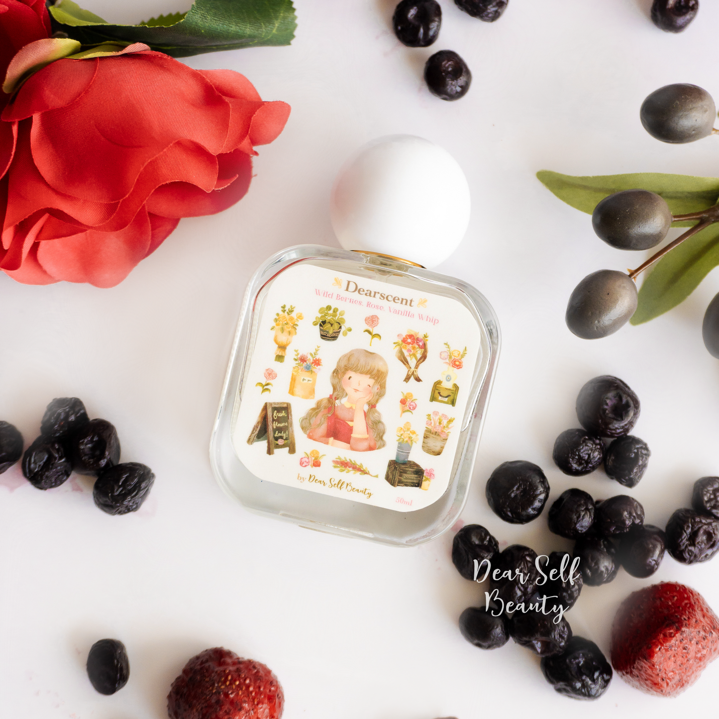 Dear Self Beauty Dearscent (Wild Berries. Rose. Vanilla Whip) Perfume