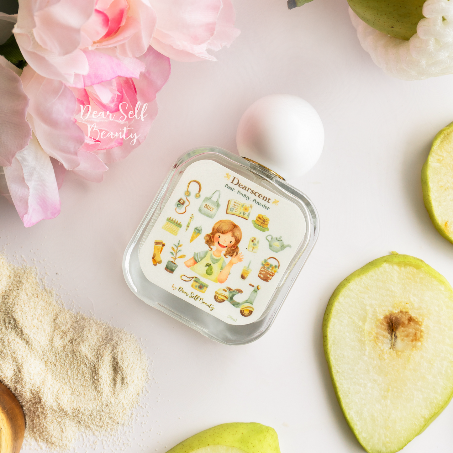 Dear Self Beauty Dearscent (Pear. Peony. Powder) Perfume