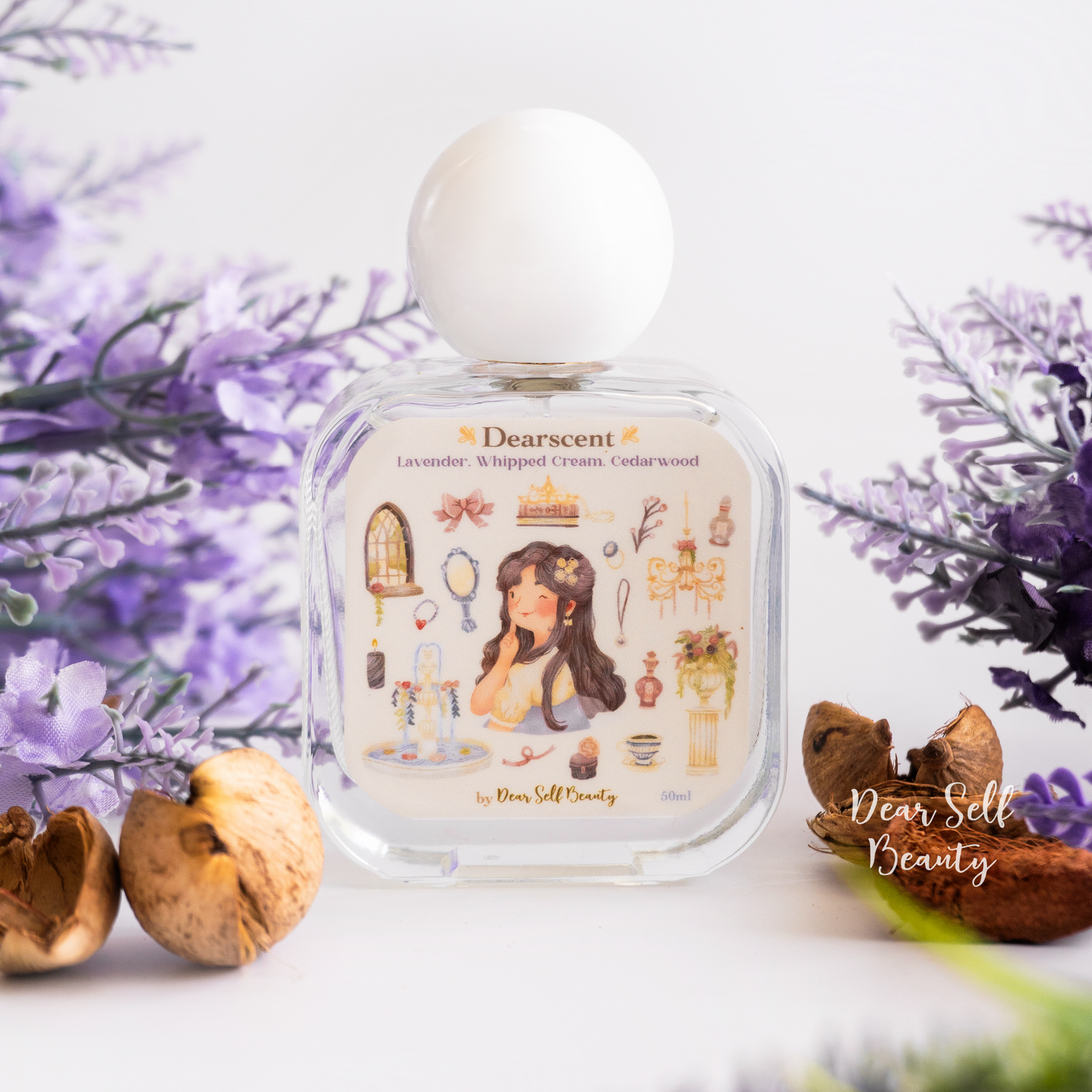 Dear Self Beauty little (Lavender. Whipped Cream.Cedar Wood) Perfume